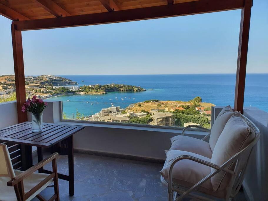 Endless Blue Villa - Amazing Sea View Agia Pelagia  Bagian luar foto